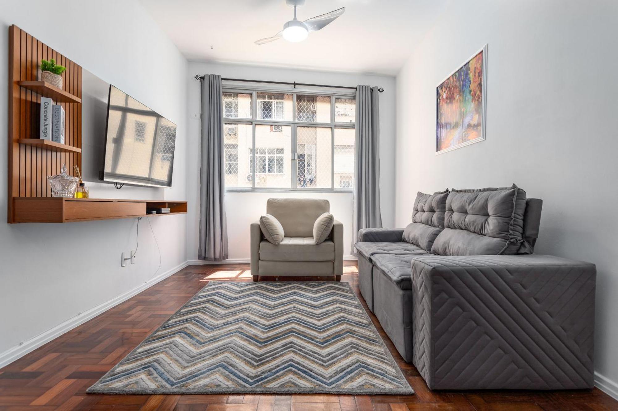 Apartamento Aconchego Em Copacabana Casais - Br608 Z4 Rio de Janeiro